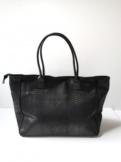 Sac caca effet croco - Zwart