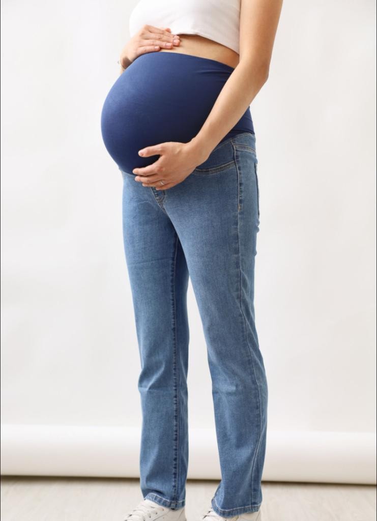 Jeans Maman - Pantalon de grossesse (femme enceinte )