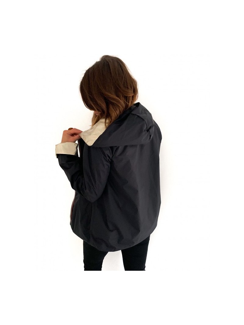 Kurze, wendbare Regenjacke ETE (wasserdicht)