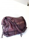 Sac Bella grand cuir lisse