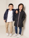 Gefütterte Kids Regenjacke - Kurz - Kinder (Wasserdicht)