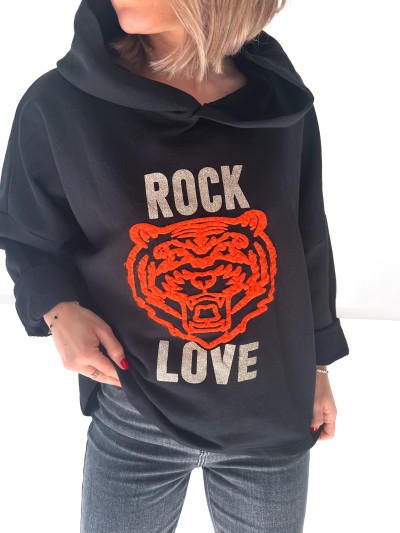 Pull / Sweat à capuche ROCK...