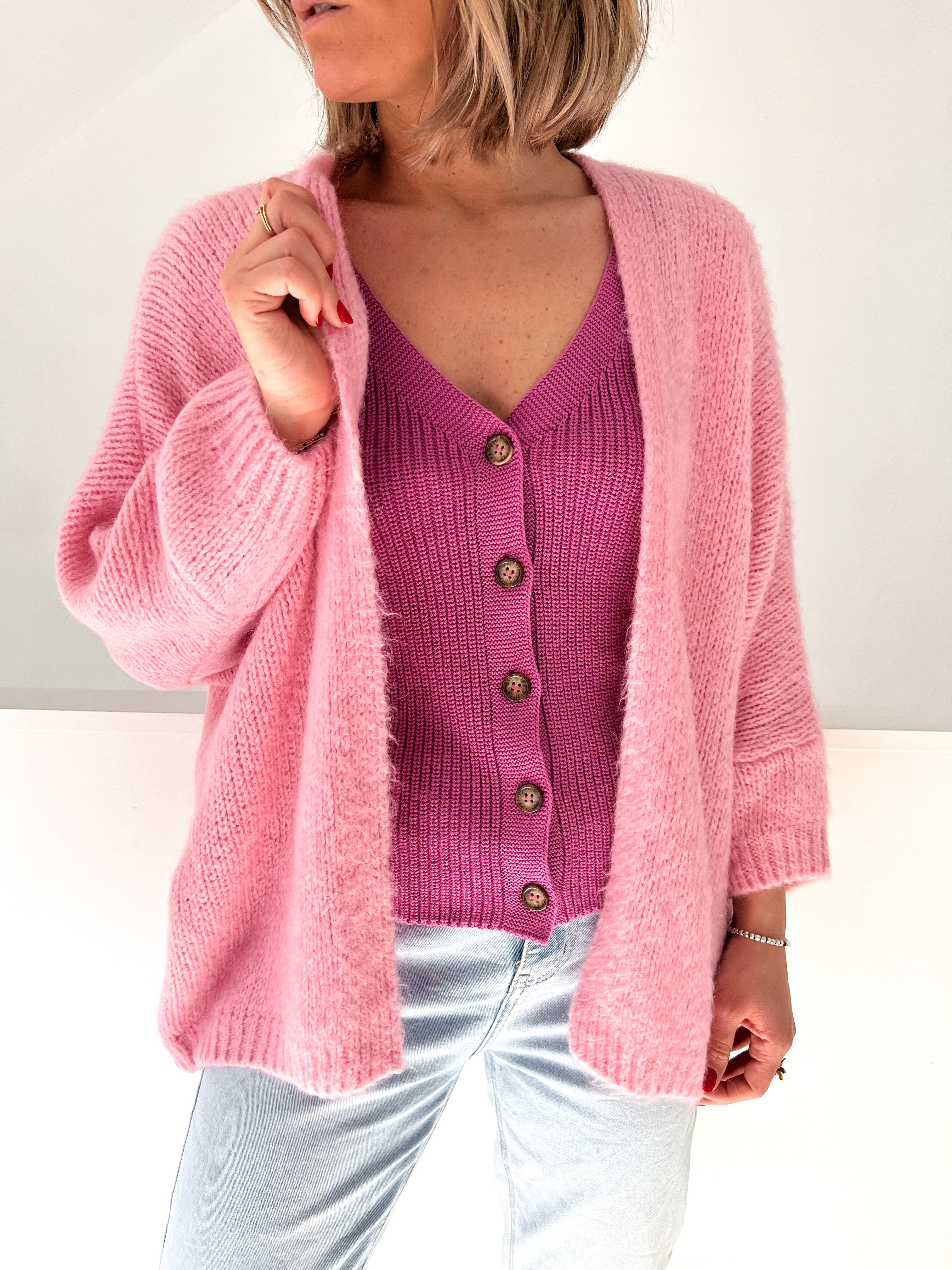 Gilet Bernadette manches 3/4