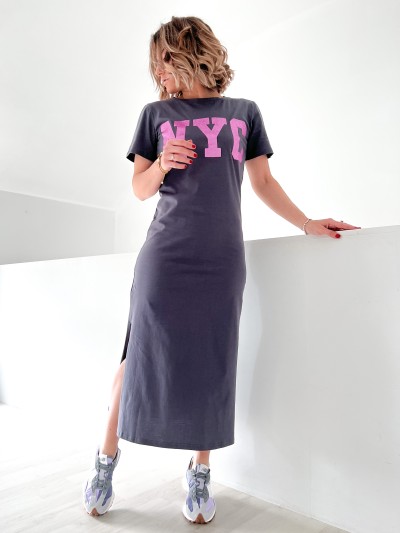 Robe longue T-Shirt NYC