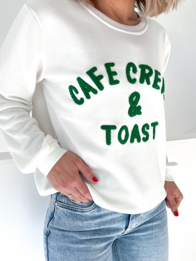 Pull/Sweat Café Creme - Vert 