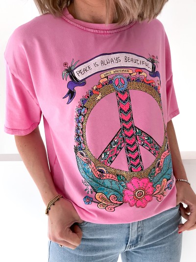 T-Shirt Peace is always...