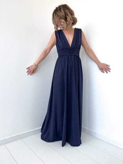 Robe longue chic scintillante