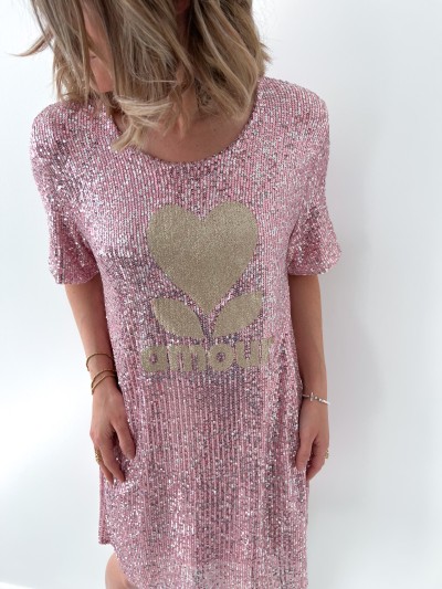 Robe Amour en sequin