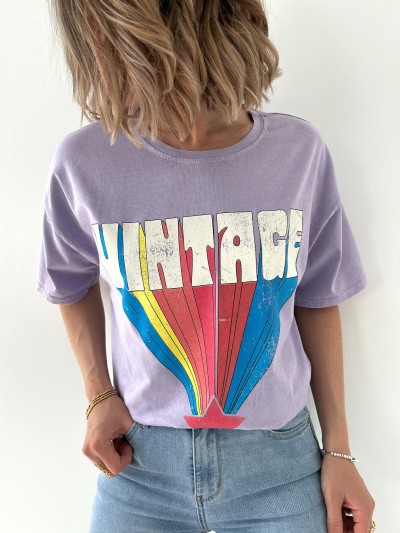 T-shirt - Vintage (100%...