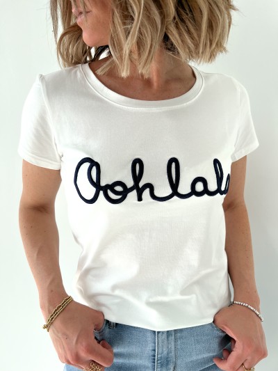 T-Shirt Blanc Oohlala