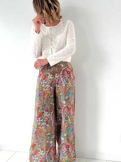 Pantalon imprimé Santana