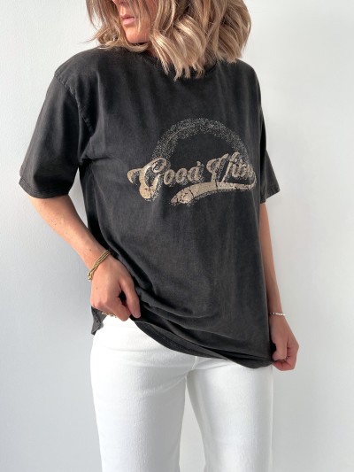 T-shirt imprimé Good Vibes