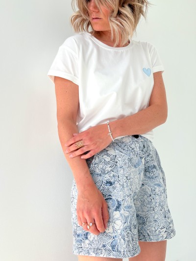 Short à fleur