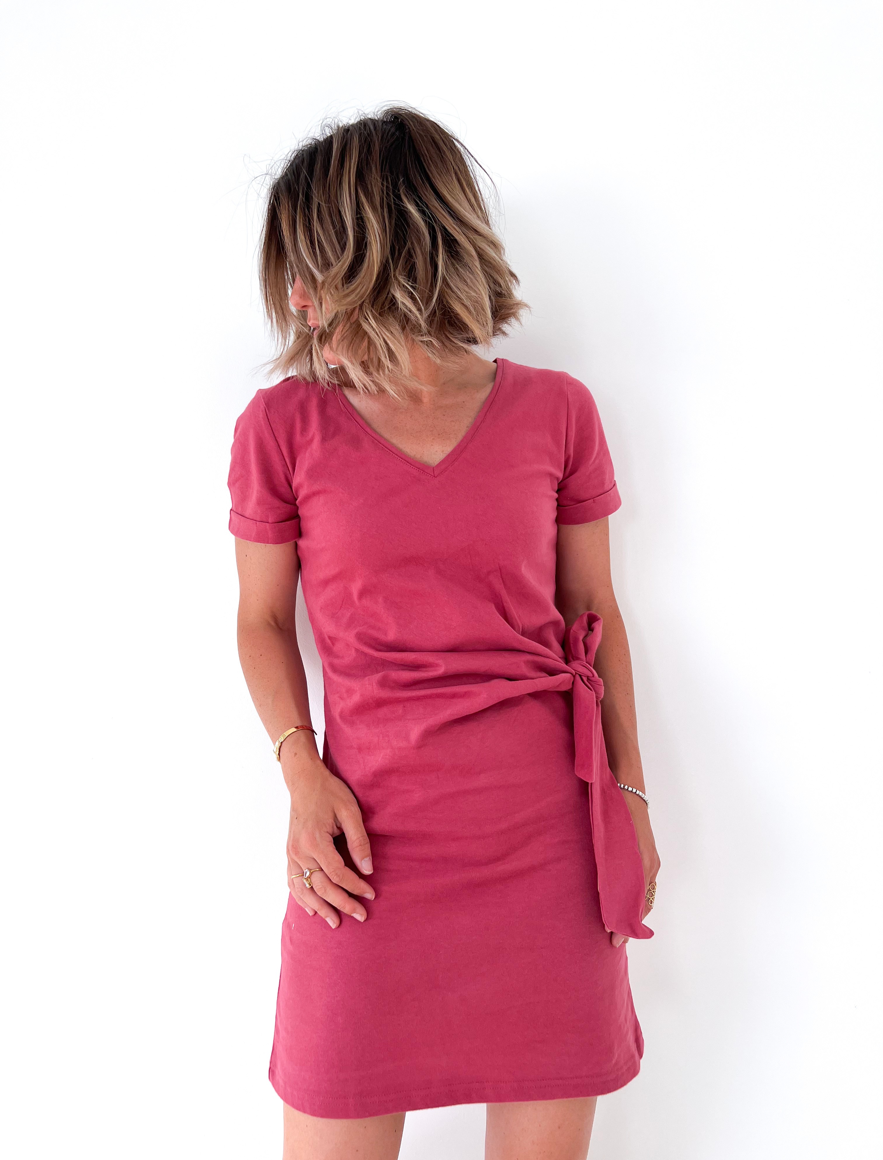 Robe Clara courte T-shirt