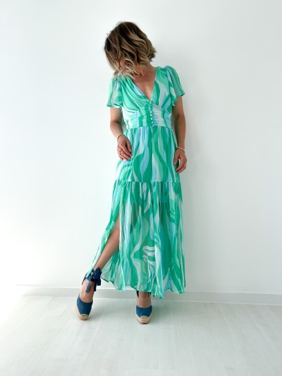 Robe longue Inès