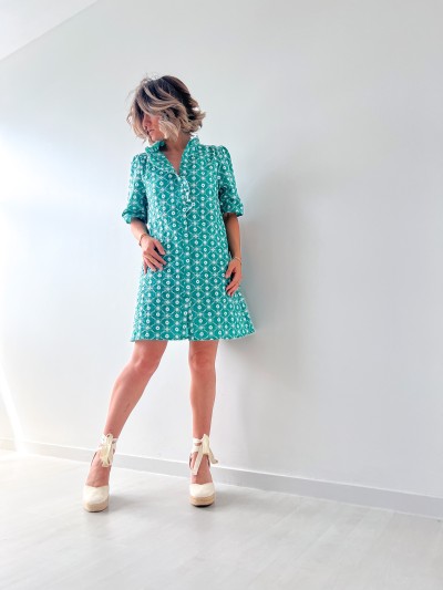 Robe Camille brodée