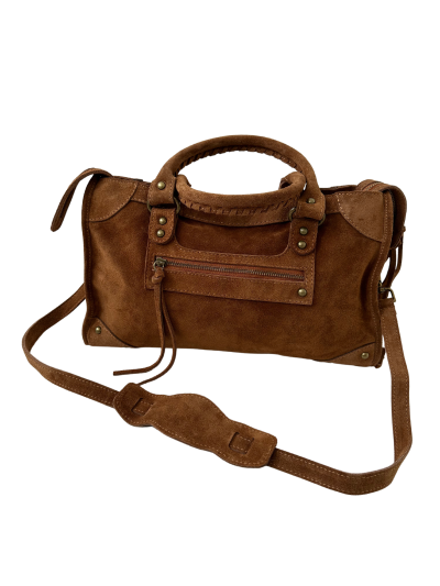 Grand Sac BAG en daim - Camel