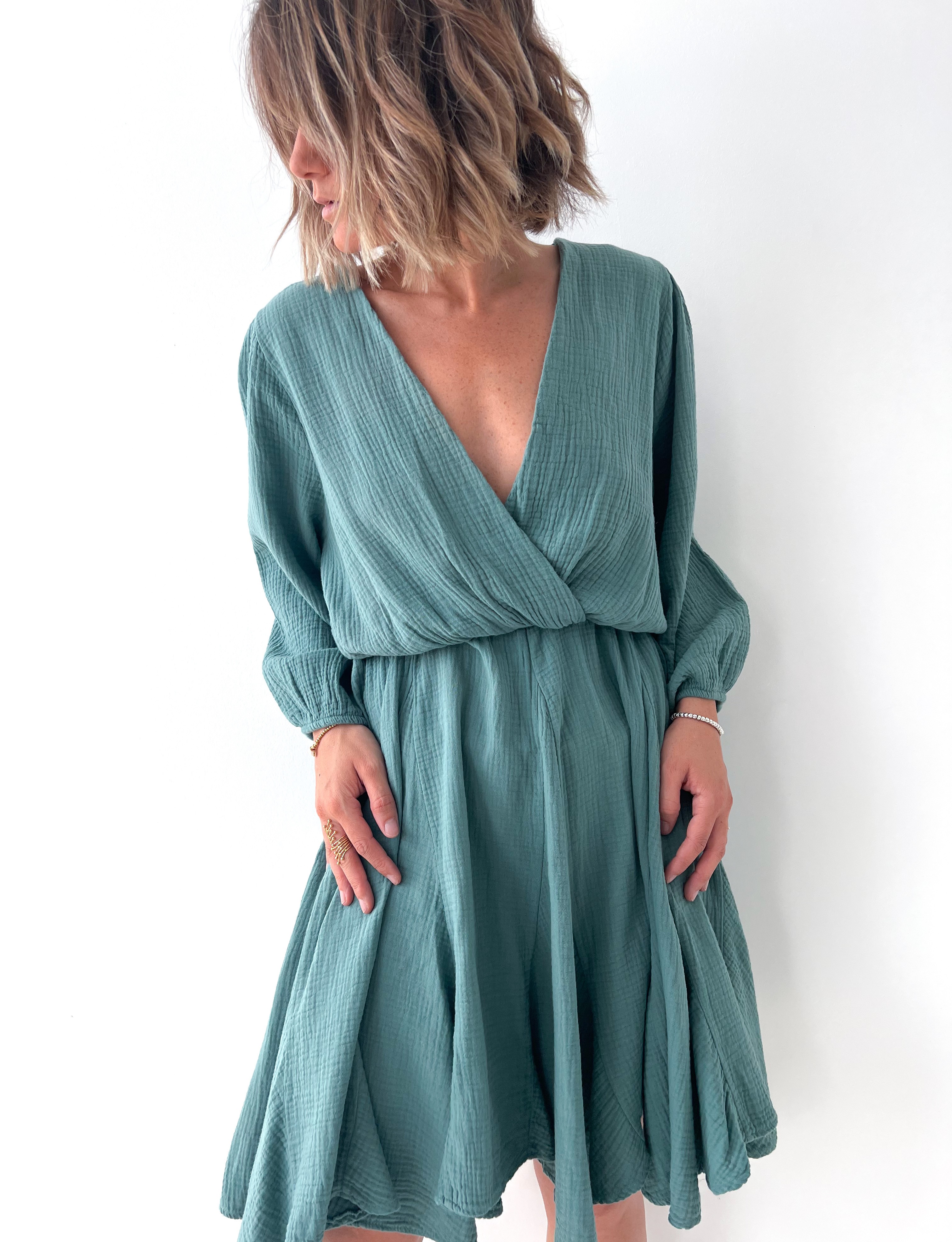 Robe Gaz de coton