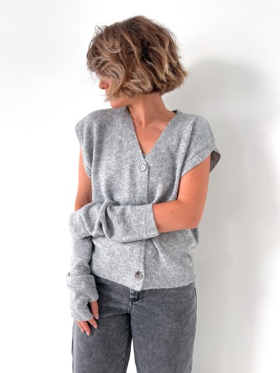 Ensemble Gilet, bustier et...