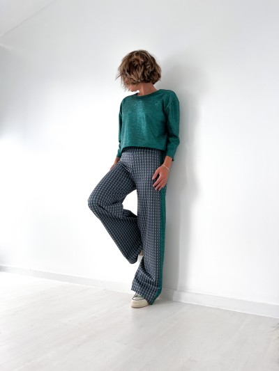 Pantalon Joey à motifs...