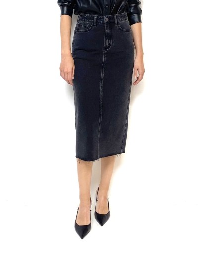 Jupe longue Judith en Jeans