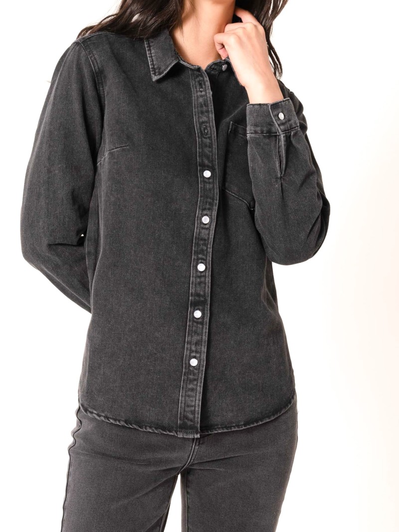Celia-overhemd van denim