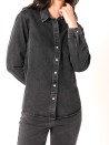Celia-overhemd van denim