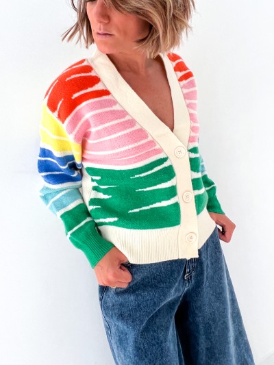 Gilet / Pull Fanny Multicolor