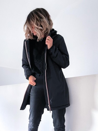 Lange, gefütterte...