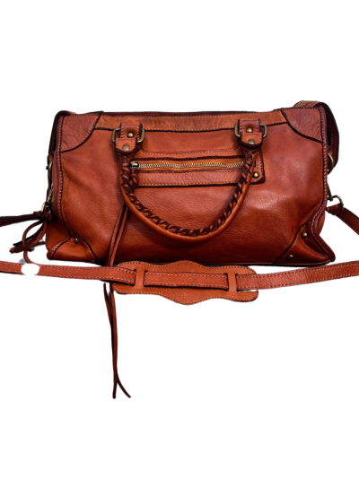 Sac BAG en cuir lisse - Camel