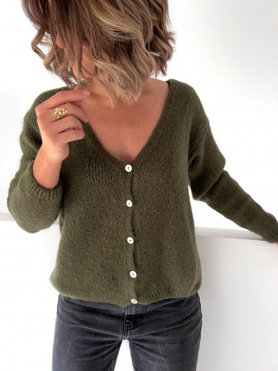 Pull-Gilet / Vice-Versa - Kaki