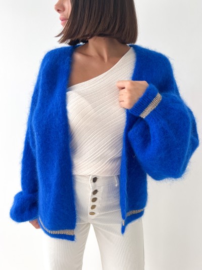 Gilet Détail fil Or