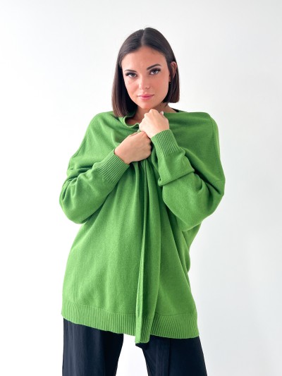Gilet / Pull long Zen sans...