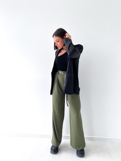 Pantalon Chic avec ceinture...
