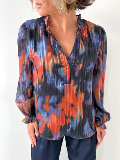 Blouse Gouache en voile...