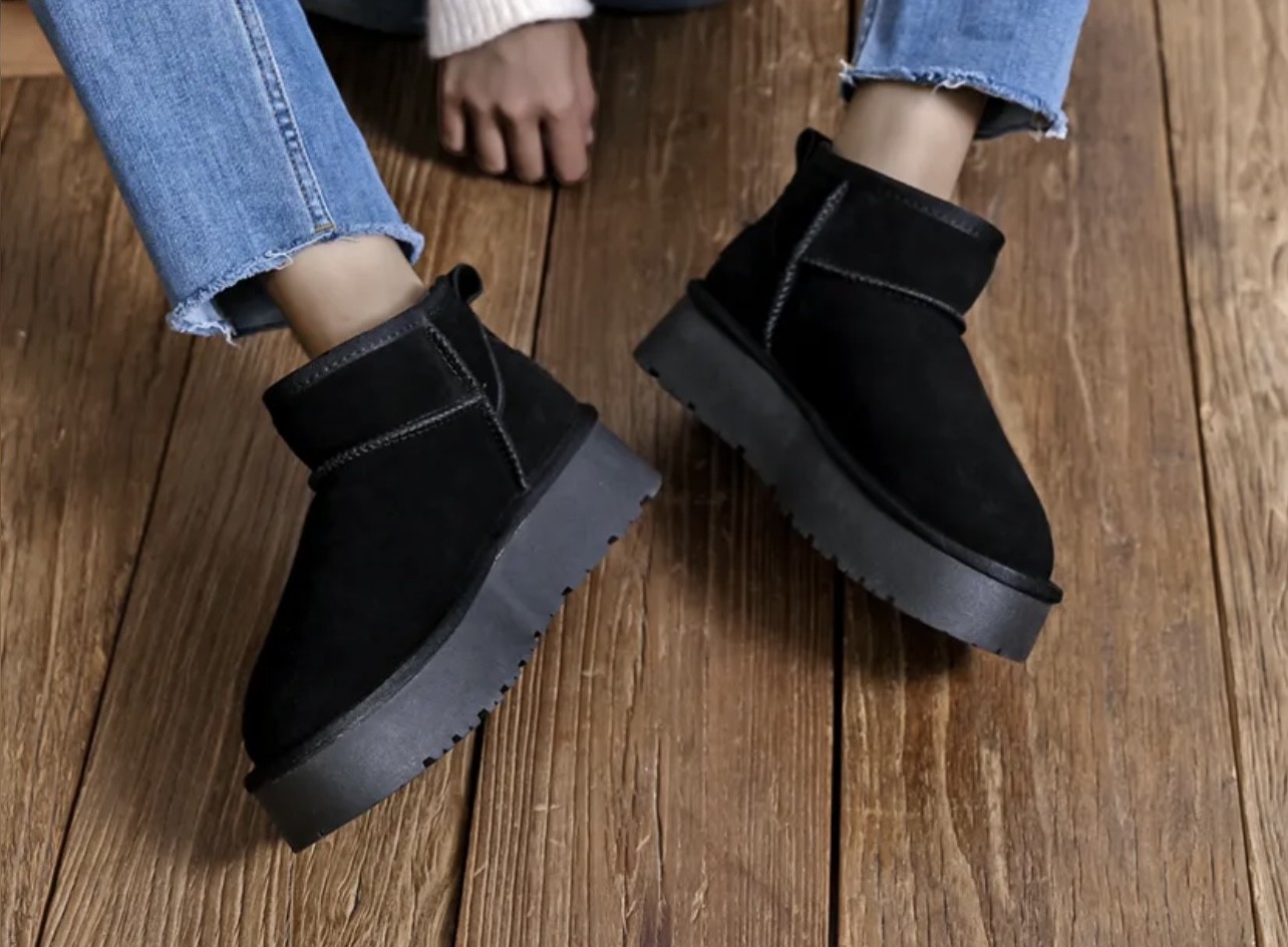 Chaussure / bottine  huge ( cuir / daim )