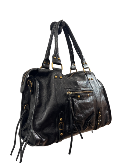 Große Tasche „Belle Scintillant“ (Kunstleder)