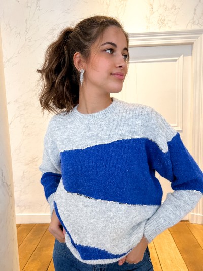 Pull Zélie détails en sequin