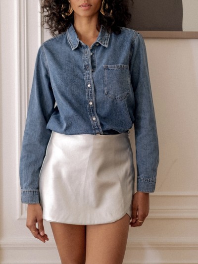 Short Simili cuir Shirley