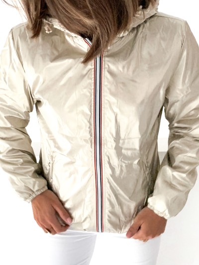 korte regenjas  met voering...