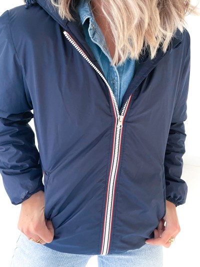 korte regenjas  met voering...