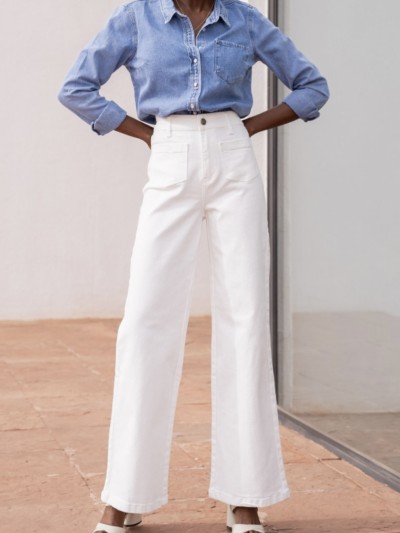 Jeans GASPARD - Blanc
