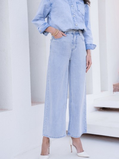 JEANS WILENETTE - Bleu...