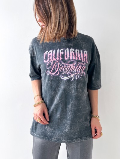 T-Shirt California - Gris...