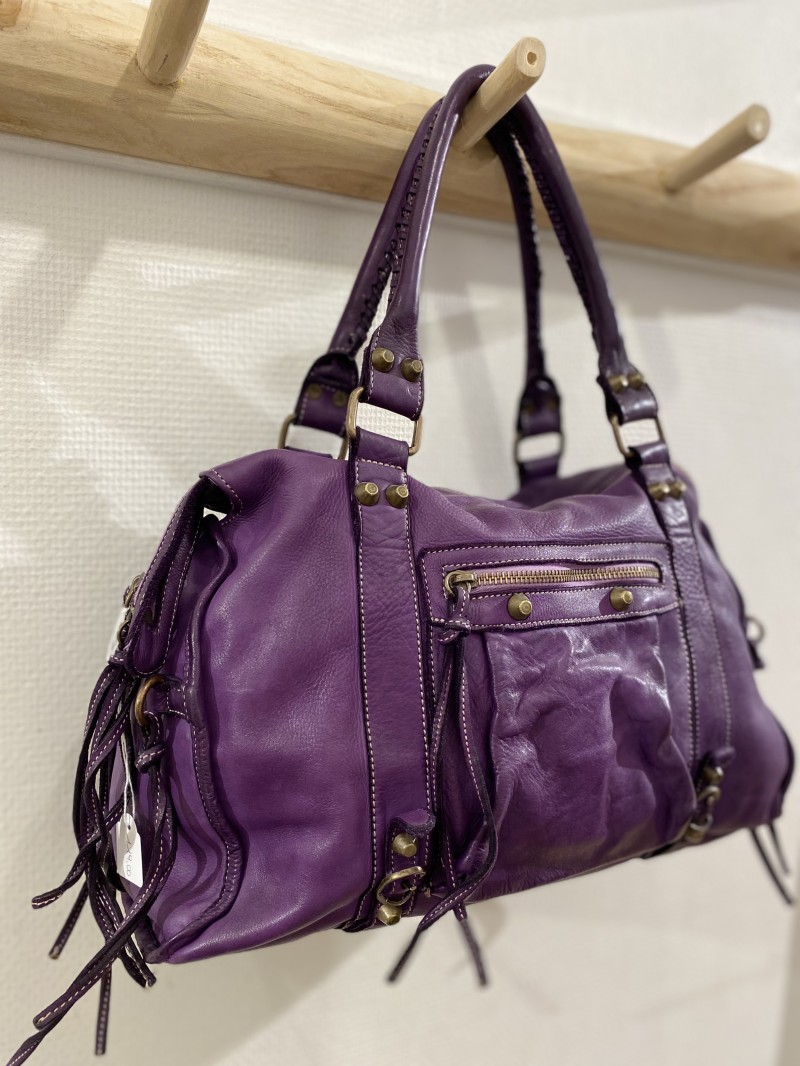 Bella-Tasche groß Glattleder