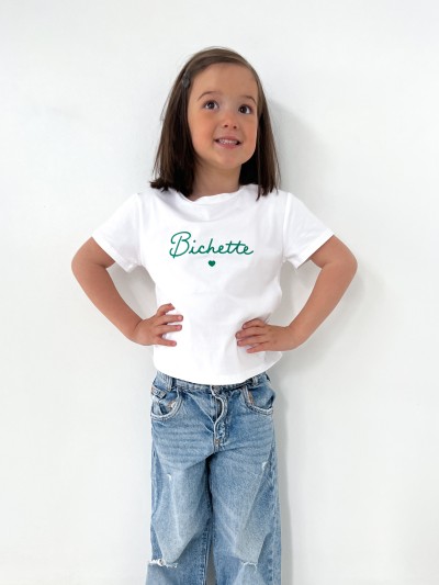 T-shirt Bichette Kids - Vert 