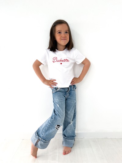 T-shirt Bichette Kinder - Rot