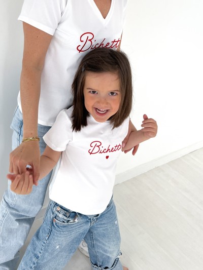 T-shirt Bichette Kids - Rouge