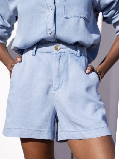 Short en Jeans Laure - Bleu...