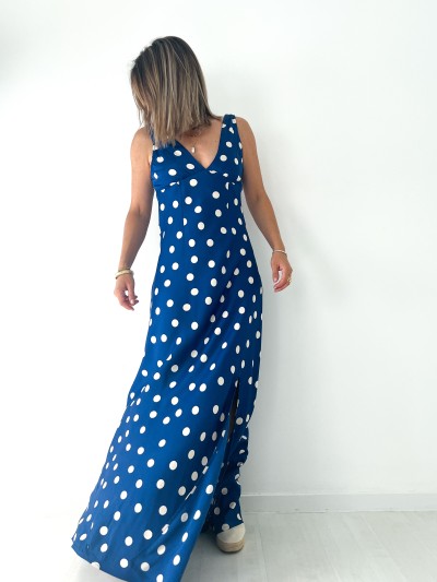 Robe Grace - Bleu Electrique 